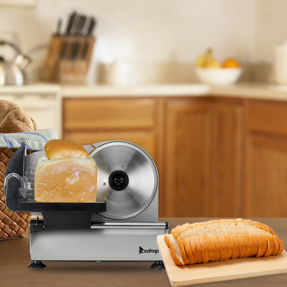 Kitchen Appliances SL526 110V/150W 7.5" Semi-automatic Belt Cutter Deli Food Machine Home Deli Food Slicer