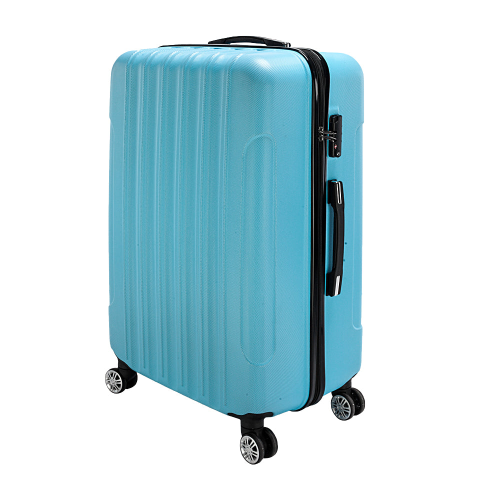 Travel/Checked/Carry on luggage 3-in-1 Multifunctional Large Capacity Traveling Storage Suitcase Blue 20/24/28 inchluggage【Local Goods】