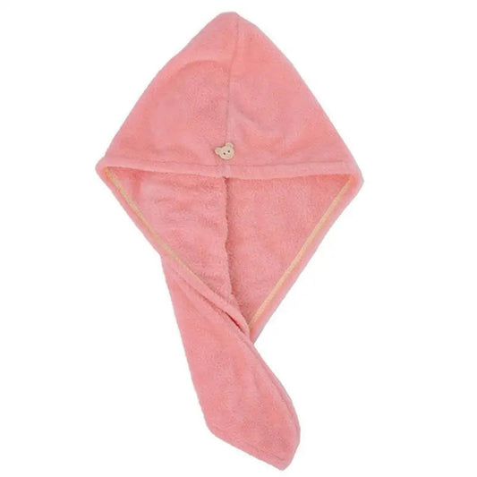 Health & Beauty Quick Dry Microfiber 20X60cm Hair Towel Suitable for Long and Thick Hair (Pink)